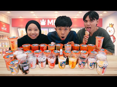 ADIK MINTA BORONG SEMUA MENU MIXUE!  thumbnail