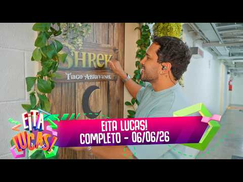 Tiago Abravanel mostra a MAGIA nos bastidores de "SHREK - O MUSICAL" | Eita Lucas! (06/06/26) thumbnail