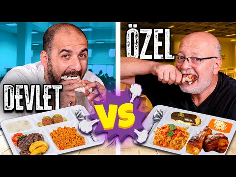 Devlet vs Özel Üniversite Yemekhane Menülerini Denedik! thumbnail