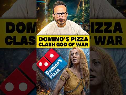 QUOI 🤯 DOMINO'S PIZZA CLASHE GOD OF WAR LAUFEY !!! thumbnail