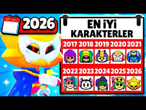 TARİHİN EN İYİ KARAKTERLERİ! 😮 | Brawl Stars thumbnail