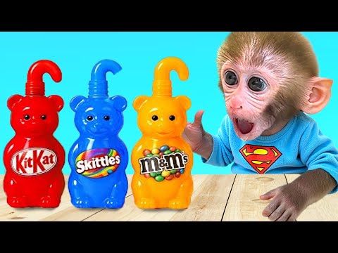 Monkey Baby Bon Bon with a Puppy search for treasure underground and escape from Tung Tung Sahur thumbnail