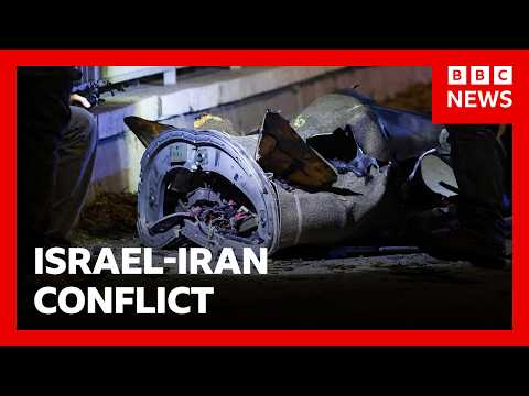 Israeli military launches retaliatory strikes on Iran after attacks on northern Israel | BBC News thumbnail