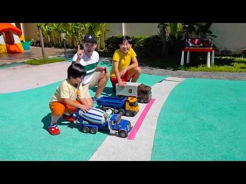 Hide and Seek with Car Toy Play for Kids Activity thumbnail
