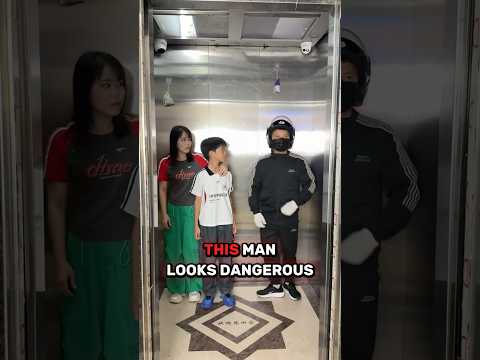 Strange elevator guy! 🫣🫢 thumbnail