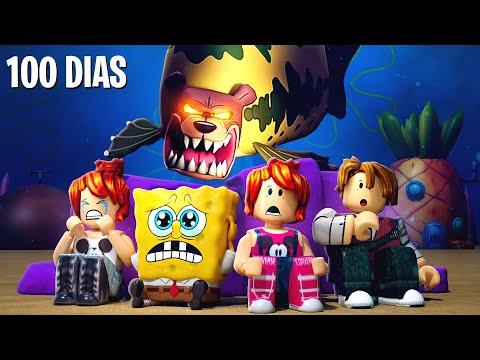 100 DIAS PARA SALVAR O BOB ESPONJA! (Survive Bikini Bottom) thumbnail
