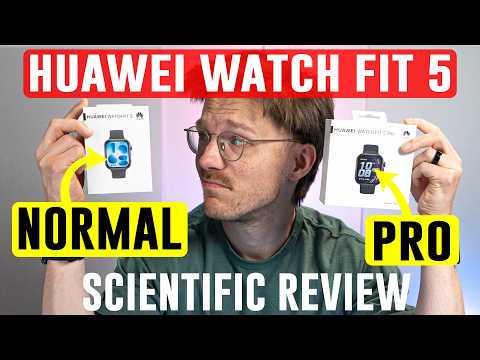 Huawei Watch Fit 5 - SCIENTIFIC Review! thumbnail