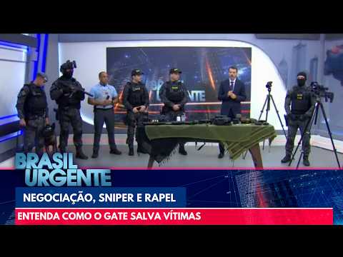 Entenda como o GATE negocia e salva reféns  | Brasil Urgente thumbnail
