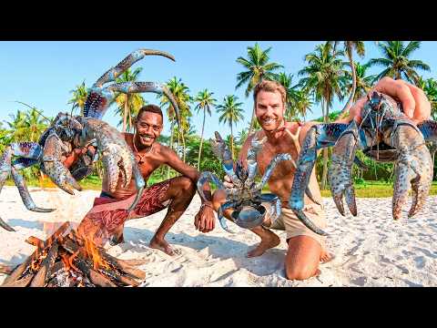 RARE GIANT CRAB Catch & Cook! thumbnail
