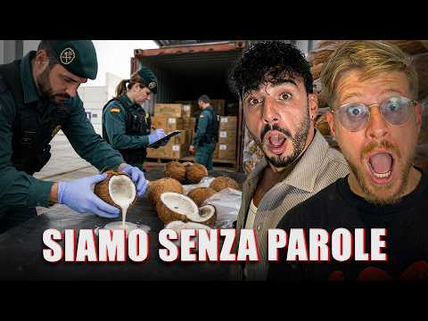 REAGIAMO AD UN INCREDIBILE PUNTATA DI AIRPORT SECURITY - TROVANO DELLA COCAIN* LIQUIDA NEL COCCO! thumbnail