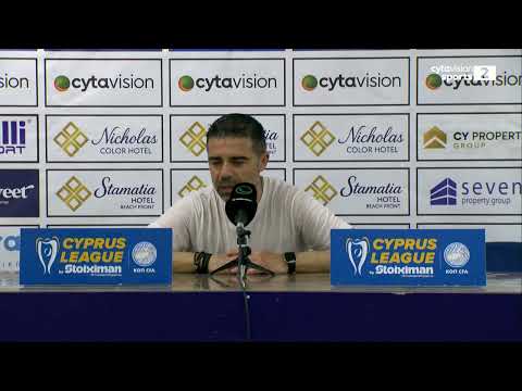Συνεντεύξεις Τύπου Προπονητών - ΜΑΡΙΝΟΣ ΣΑΤΣΙΑΣ - ΟΜΟΝΟΙΑ ΑΡΑΔΙΠΠΟΥ - 09.05.2026 thumbnail