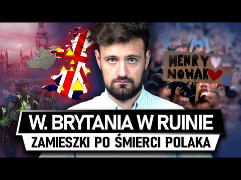 WIELKA BRYTANIA w RUINIE - Protesty po ZABICIU POLAKA i kolejne ABSURDY thumbnail