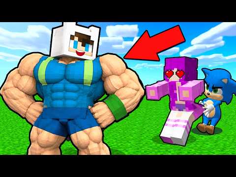 SİGMA KASLI ADAMA DÖNÜŞTÜM VE KIZLAR BANA AŞIK OLDU 😱 Minecraft thumbnail