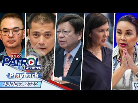 TV Patrol Weekend Playback | June 6, 2026 thumbnail