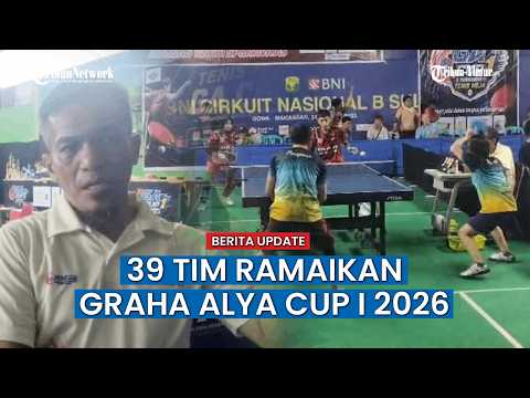 245 Peserta Ramaikan Turnamen Tenis Meja Graha Aliyah Cup I Gowa thumbnail