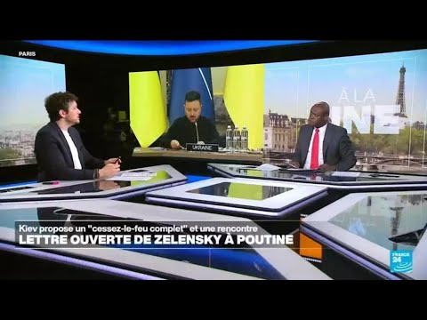 Lettre ouverte de Zelensky : "Le message principal est 'il est temps de mettre fin à cette guerre'" thumbnail
