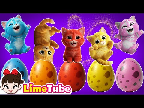 🥚 Gatinhos presos! A missão da Super Lime para salvá-los 🎶 História mágica surpresa | LimeTube thumbnail