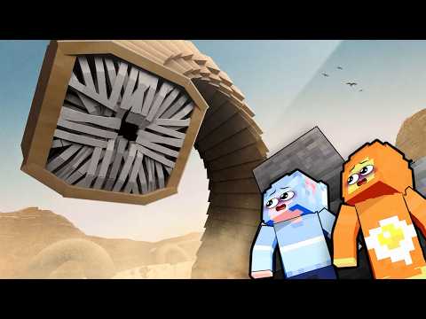 หนอนยักไล่ล่าคน! เมื่อพวกเราโดน THE SANDWORM ไล่ล่า ใน มายคราฟ !!! thumbnail