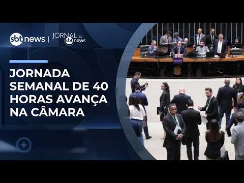 Comissão aprova PEC do fim da escala 6x1 | #JornaldoSBTNews thumbnail