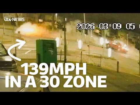 Shocking CCTV captures fatal 139mph crash in 'one of worst speeding cases' thumbnail