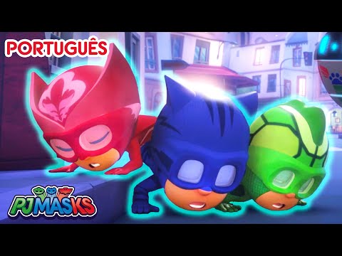 Os PJ Masks Estão em Perigo! PJ Masks em Português episódios completos | Desenhos animados thumbnail