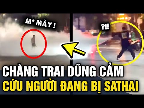 Thấy người phụ nữ BỊ TÁC ĐỘNG VẬT LÝ giữa đường, chàng trai có hành động DŨNG CẢM | Tin 3 Phút thumbnail