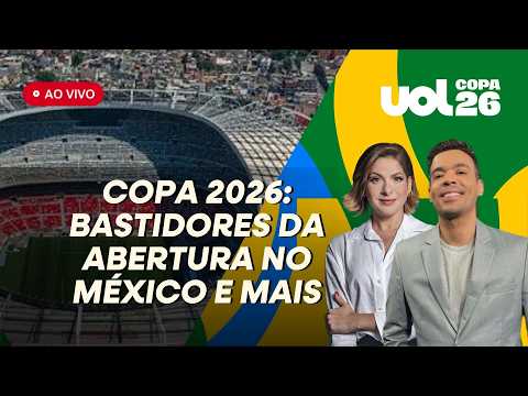 Copa do Mundo 2026: acompanhe os bastidores da abertura, protestos no México e+; Trump ameaça Irã thumbnail