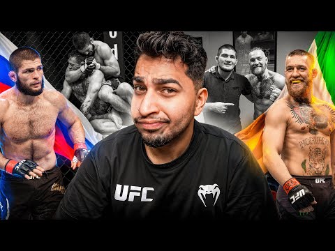أخطر عداوة في تاريخ الـUFC و الرياضة | كونور ضد حبيب النزال الملعون thumbnail