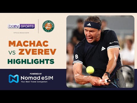 Tomas Machac vs Alexander Zverev | Roland-Garros 2026 | Match Highlights thumbnail