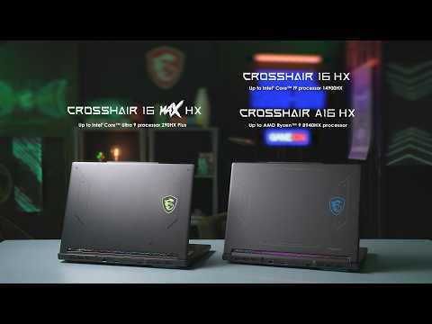 2026 Crosshair 16 Series - Tutorial & Know-How | MSI thumbnail