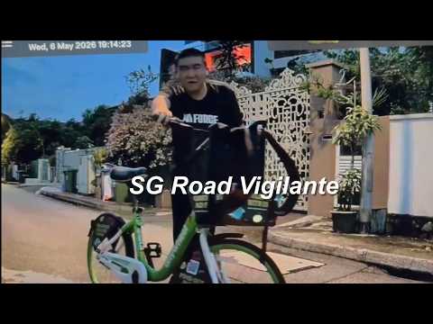 6may2026 chuan garden cyclist using handphone while riding hit and run on 4 days old camcar thumbnail