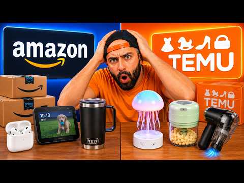 TEMU vs AMAZON ✅ REAL vs FAKE 🔥 Ho COMPRATO gli STESSI PRODOTTI #6 thumbnail