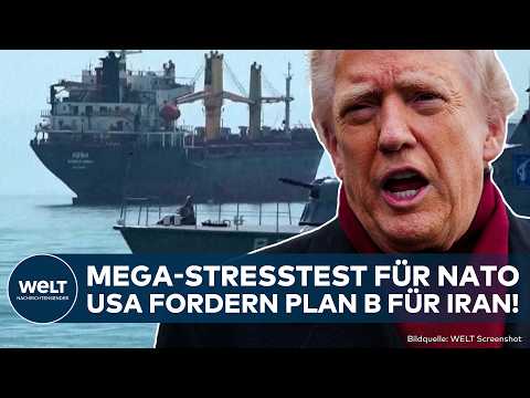 NATO: Auch das noch! Trump lässt nicht locker! USA fordern vom Bündnis einen Plan B für den Iran thumbnail