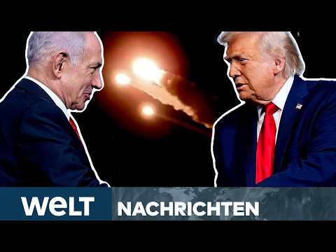 IRAN: "Teheran muss brennen“ Trump-Ansage ignoriert! Israel feuert Raketen! Mullahs reagieren | LIVE thumbnail