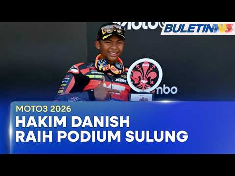 MOTO3 2026 | Hakim Danish Raih Podium Pertama Di GP Itali (BU) thumbnail