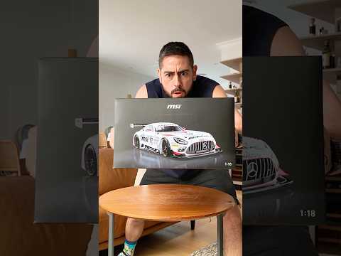 Unboxing Limited Edition Mercedes-AMG GT3 X MSI Model Car #msi thumbnail