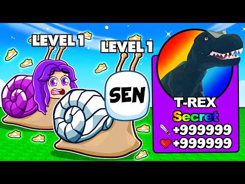 Sen NOOB Gibi Davrandın Sonra OP T-REX Evrimleşerek Trolledin! - Roblox thumbnail