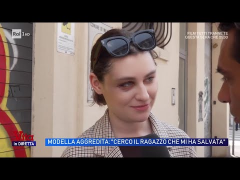 La modella aggredita: "Cerco l'eroe che mi ha salvata dal branco" - Vita in diretta 08/06/2026 thumbnail