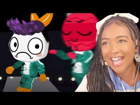 oh Shrimpo.... | Dandy's World Characters playing Squid Games!! (part 3) thumbnail