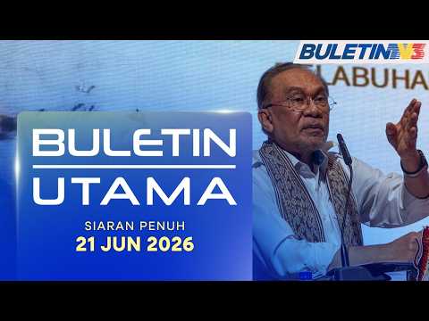 Harga Diesel Subsidi Turun RM2.10 Seliter Mulai Julai - PM | Buletin Utama, 21 Jun 2026 thumbnail