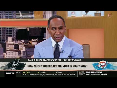 FIRST TAKE | "Wemby is UNSTOPPABLE right now" - Stephen A. reacts to Spurs beat OKC in Game 1 WCF thumbnail