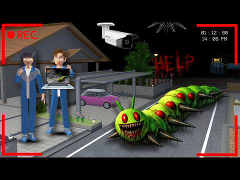 Yuta Mio Panik CCTV Merekam ULAT BULU RAKSASA & MONSTER HOUSE HEAD 😱 | Sakura School Simulator thumbnail
