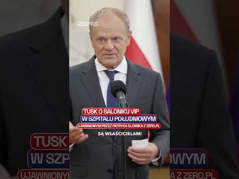 TUSK O SALONIKU VIP W SZPITALU DLA POLITYKÓW KO thumbnail