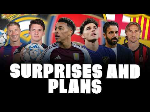 🚨 JULIÁN UPDATE! ARSENAL X3! MODRIC BACK TO MADRID, LEWANDOWSKI SURPRISE, AMORIM, TZOLIS… thumbnail