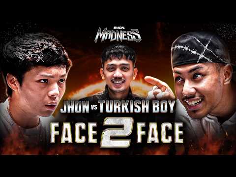 "LO SIAPA? GUA BIKIN LO JADI AYAM DI ATAS RING!" - JHON VS TURKISH BOY FACE 2 FACE thumbnail