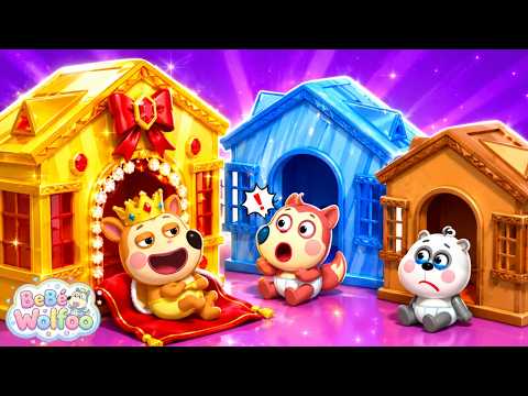 Bebé Wolfoo | ¡Mi Casa es Mejor que la Tuya! | Dibujos animados para niños thumbnail