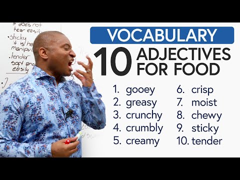 Expand Your English Vocabulary: 10 Adjectives for Describing Food thumbnail