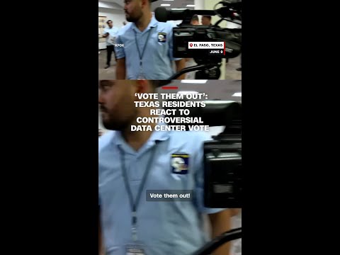 ‘Vote them out’: Texas residents react to controversial data center vote thumbnail