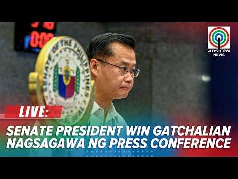 LIVE: Senate President Sherwin Gatchalian holds press briefing | June 18, 2026 thumbnail