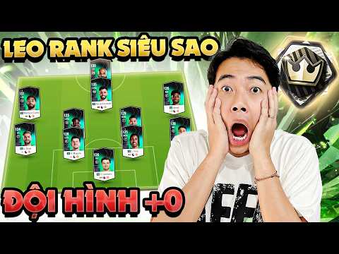 CrisDevilGamer leo rank siêu sao FC Online bằng đội hình +0 thumbnail